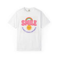 Unisex Garment-Dyed T-shirt - SMILE