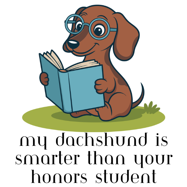 Unisex Garment-Dyed T-shirt - SMART DACHSHUND
