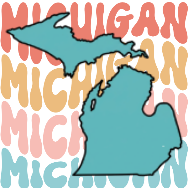 Unisex Garment-Dyed T-shirt "Michigan"